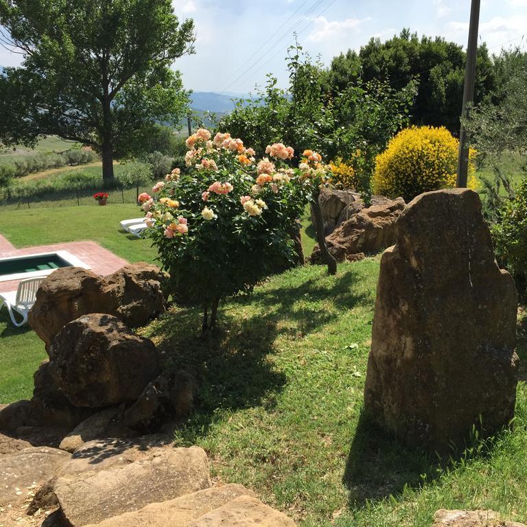 Villa Fonte All'Oppio Con Area Piscina Recintata Pienza Exterior photo