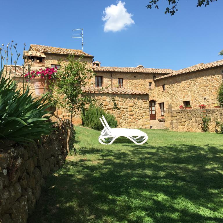Villa Fonte All'Oppio Con Area Piscina Recintata Pienza Exterior photo
