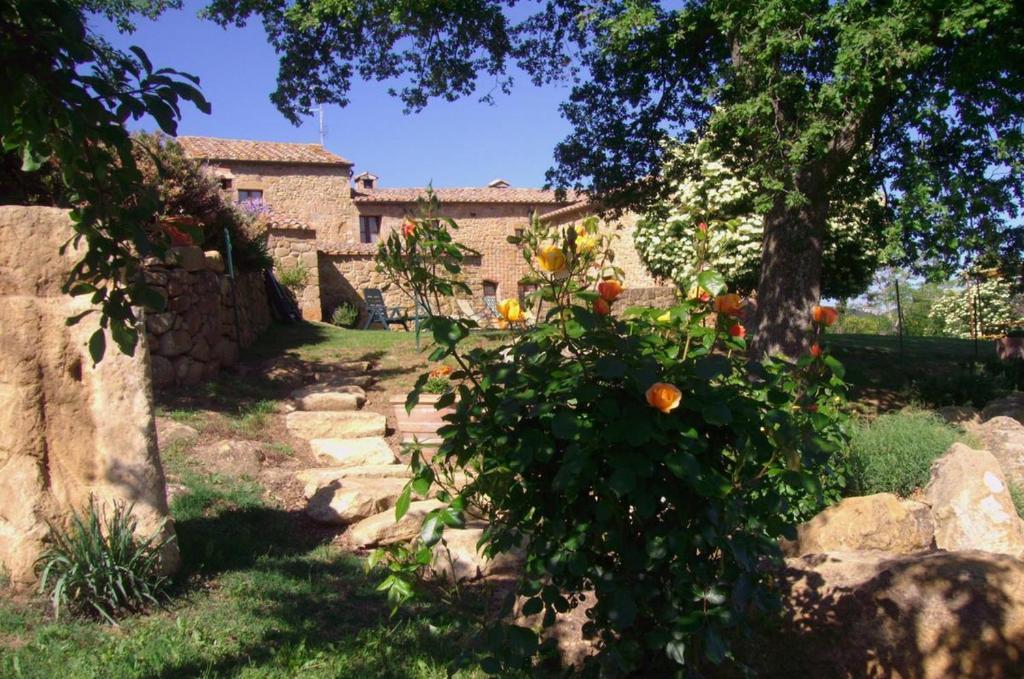 Villa Fonte All'Oppio Con Area Piscina Recintata Pienza Exterior photo